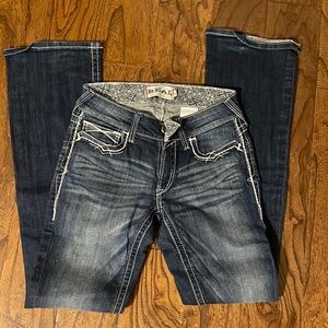 Ariat ladies boot cut jeans size 28L